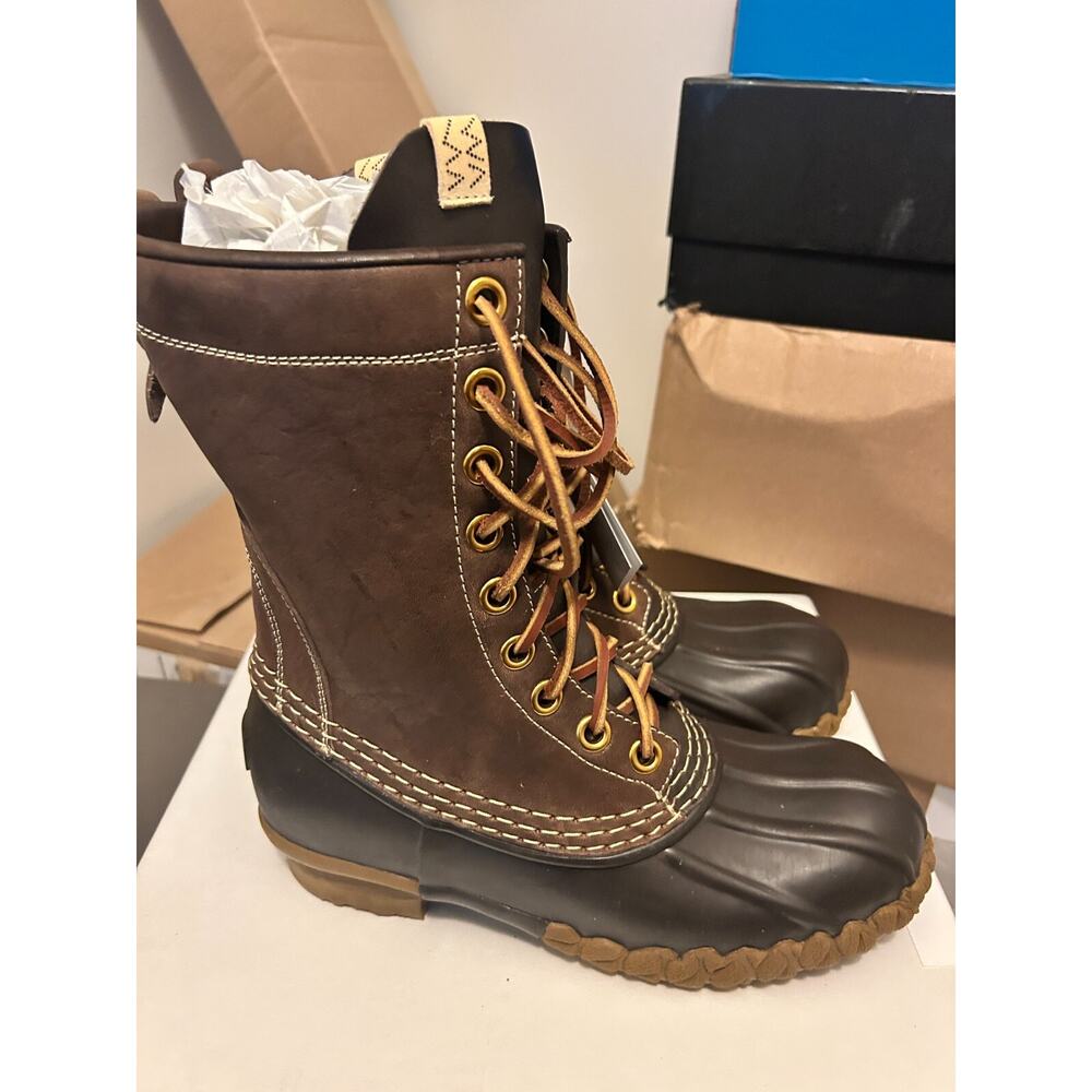 Visvim Decoy Duck Boot Folk Dark Brown size 9